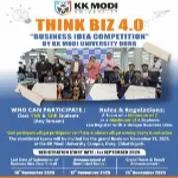 Think Biz4.0, a state-level business idea competition designed to promote innovation and entrepreneurial thinking.